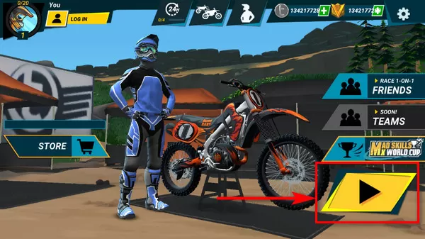 疯狂技能越野摩托车3最新版